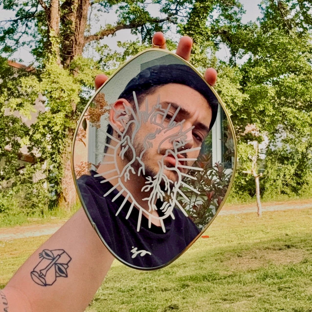 Miroir - Coeur Lumière 2.0