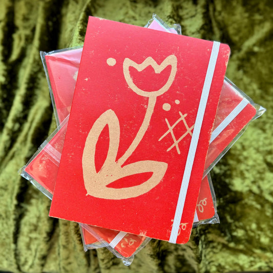 Carnet Tulipe - Linogravure {{Product vendor}}