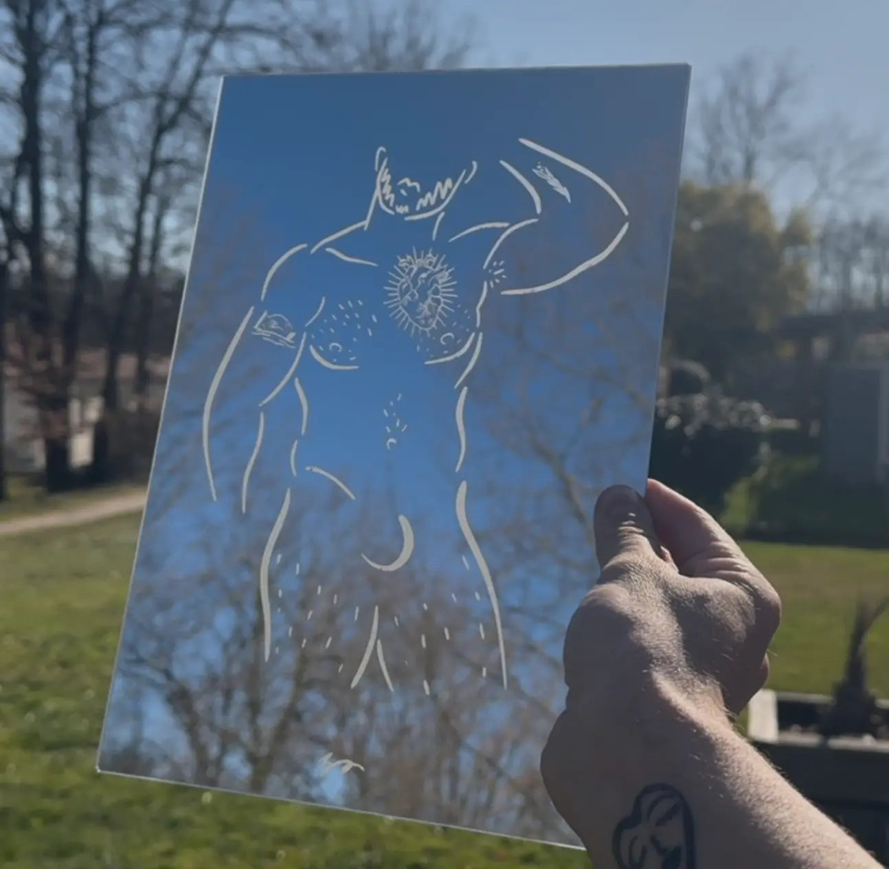 Miroir Personnalisé {{Product vendor}}