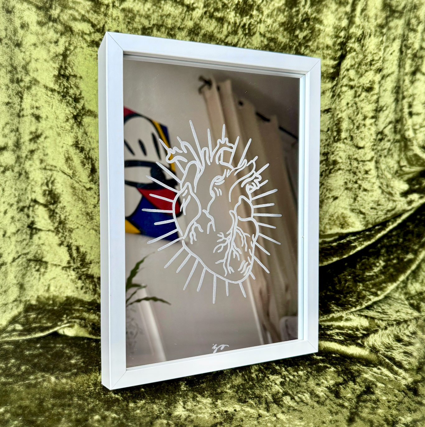 Miroir - Coeur Lumière
