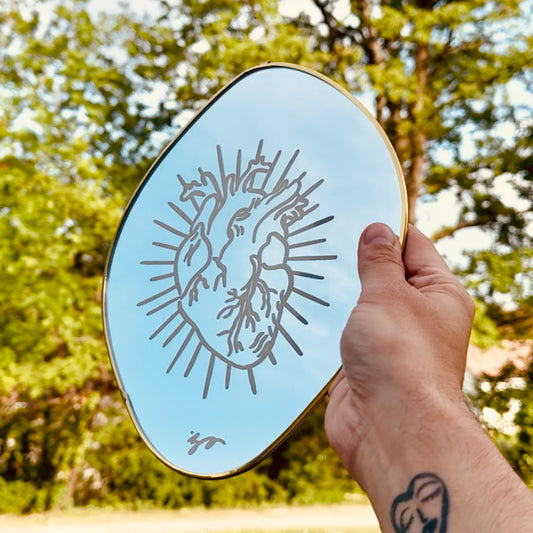 Miroir - Coeur Lumière 2.0