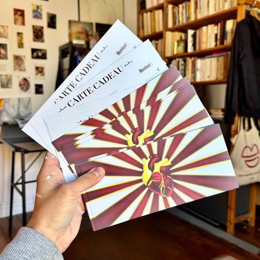 Carte Cadeau - Montant Personnalisable