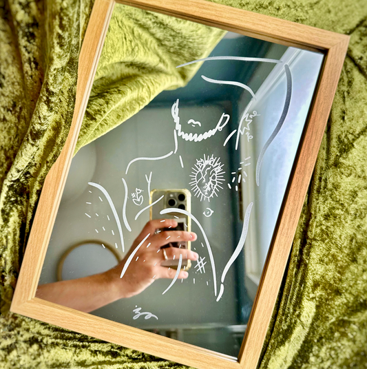 Miroir Gravé - Corps #1