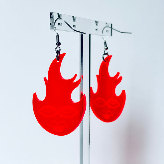 Boucles Ardeur - Rouge