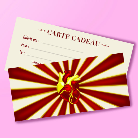 Carte Cadeau - Montant Personnalisable