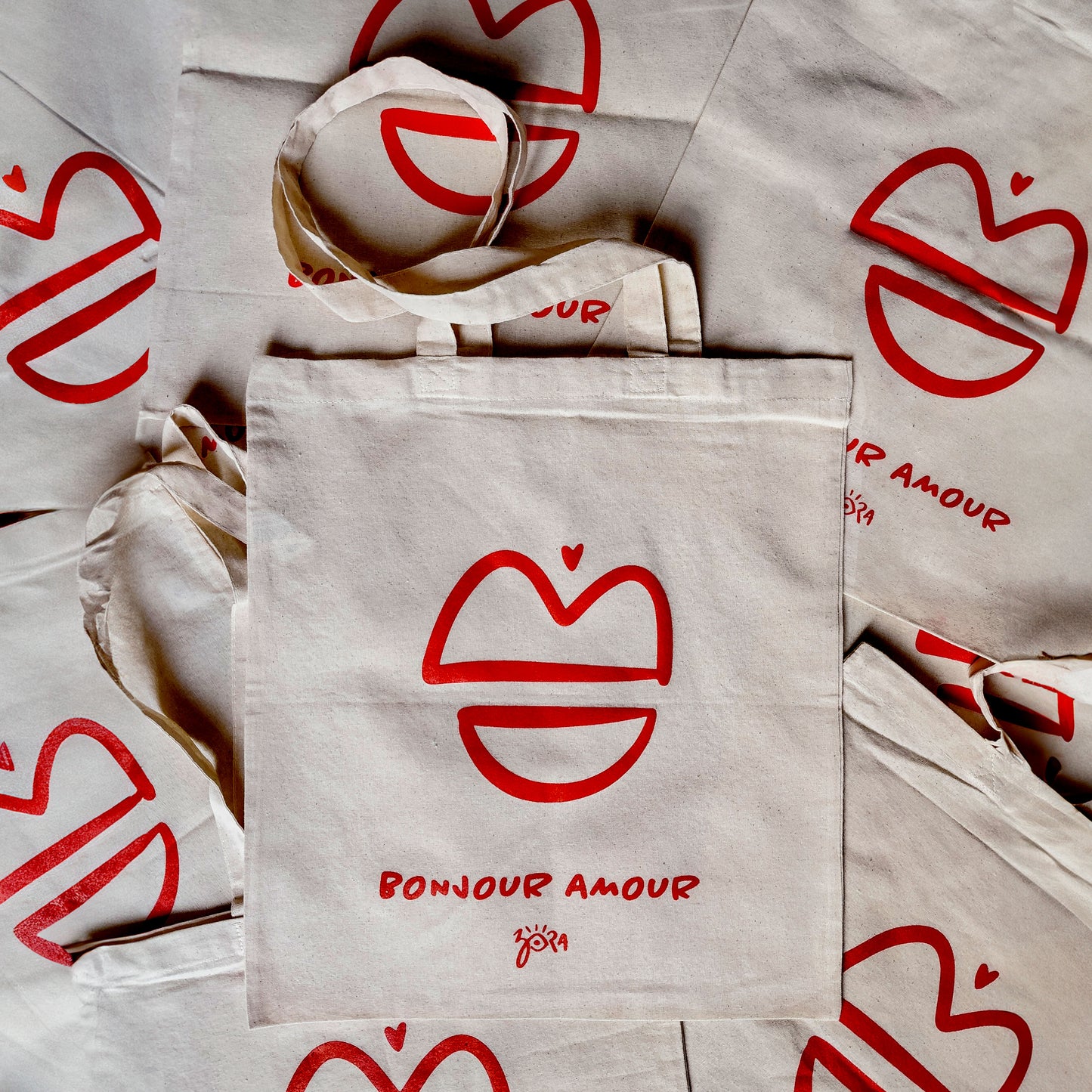 Totebag Bonjour Amour